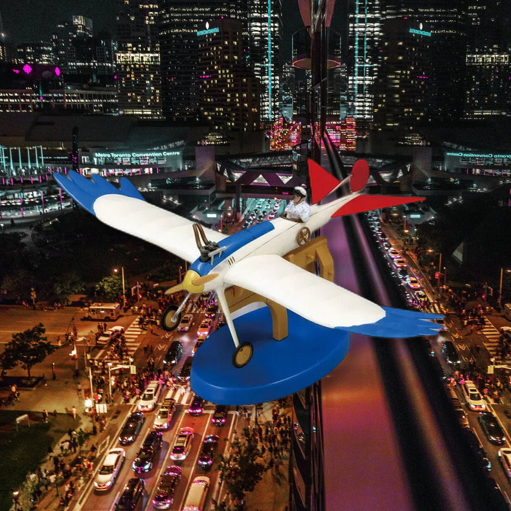 Studio Ghibli Maqueta Model Kit Jiros Bird Shaped Plane Airplane The Wind Rises (imagen 6 de 6)