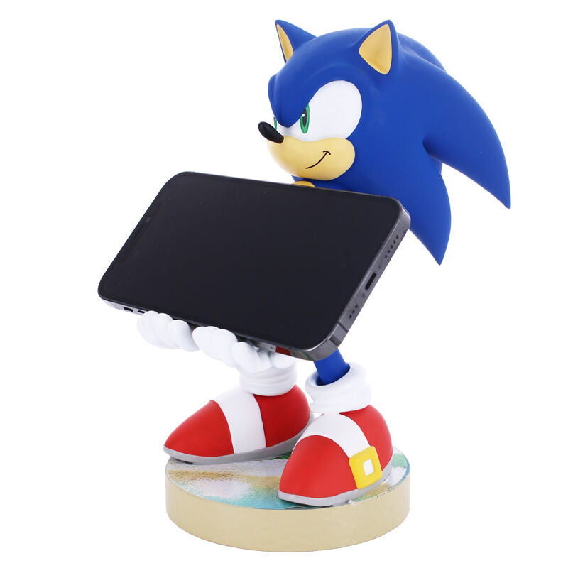 Sonic Cable Guy Sonic The Hedgehog Soporte Figura 20cm