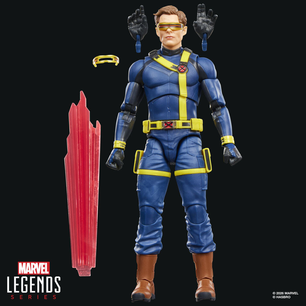 Hasbro Figura Cyclops Avengers Doomsday Marvel Legends Series 15cm (imagen 10 de 10)