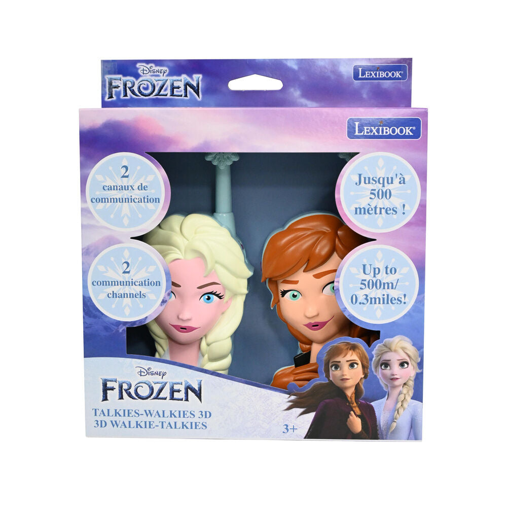 Lexibook Walkie-Talkies 3D Frozen Disney (imagen 3 de 5)