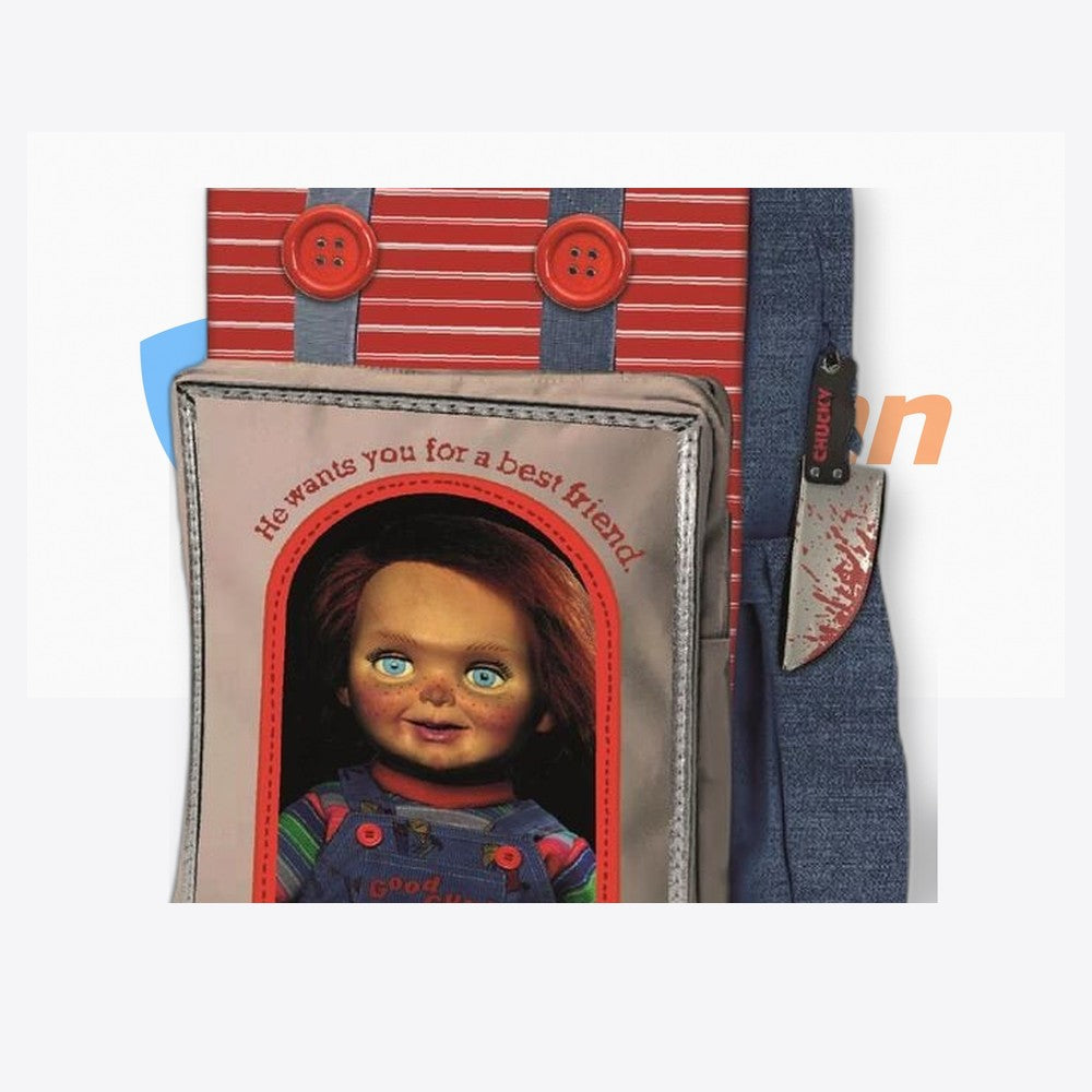 Cerdá Mochila casual Chucky 35cm (imagen 5 de 6)