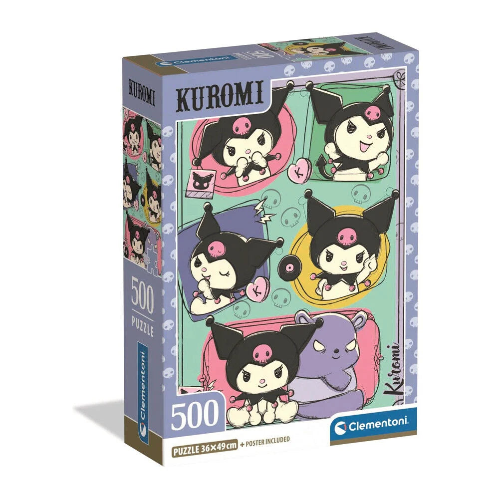 Hello Kitty Kuromi Puzzle 500 Piezas Sanrio Oficial