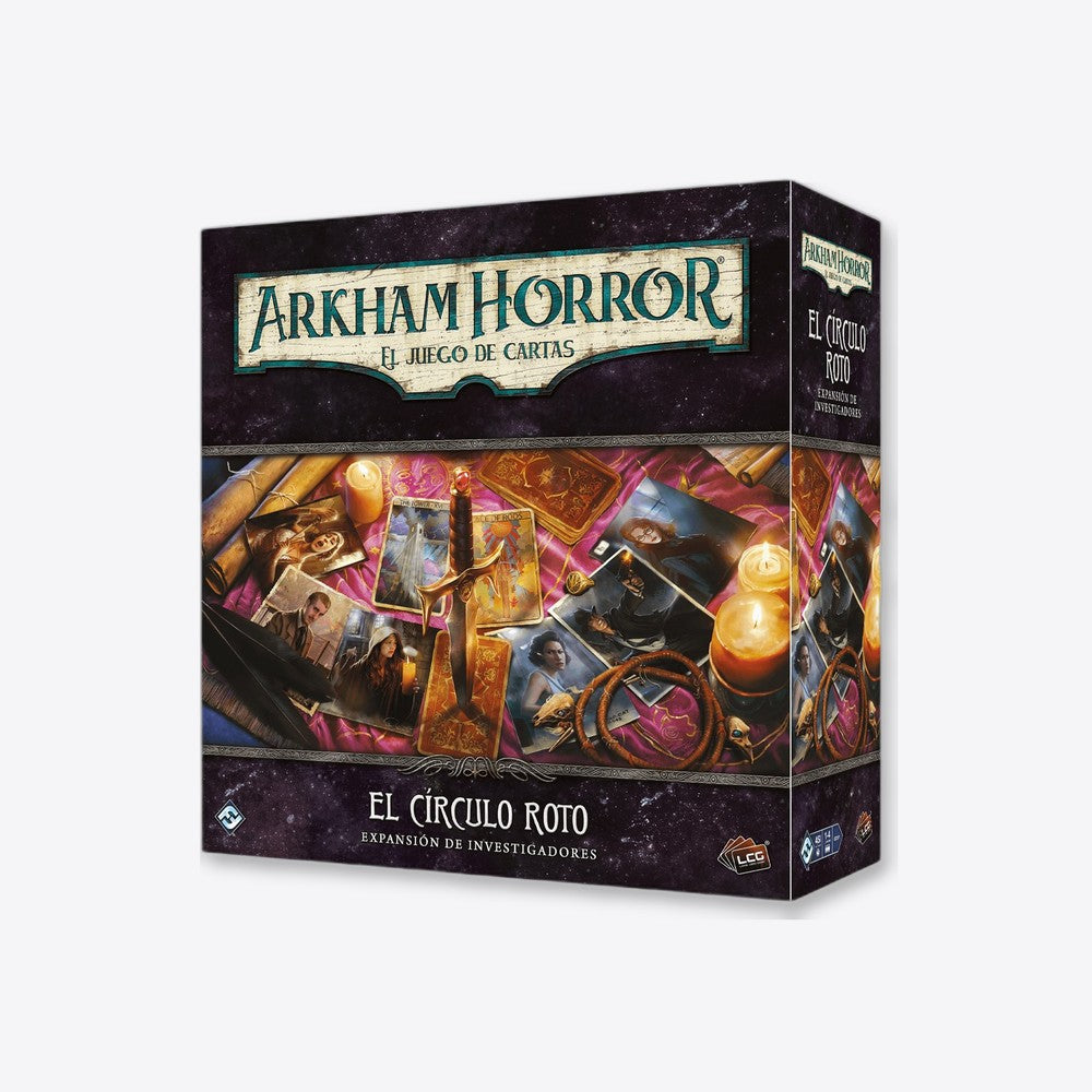Asmodee Juego de mesa arkham horror lcg el circulo roto expansion investigadores edad recomendada 14 años (imagen 2 de 6)