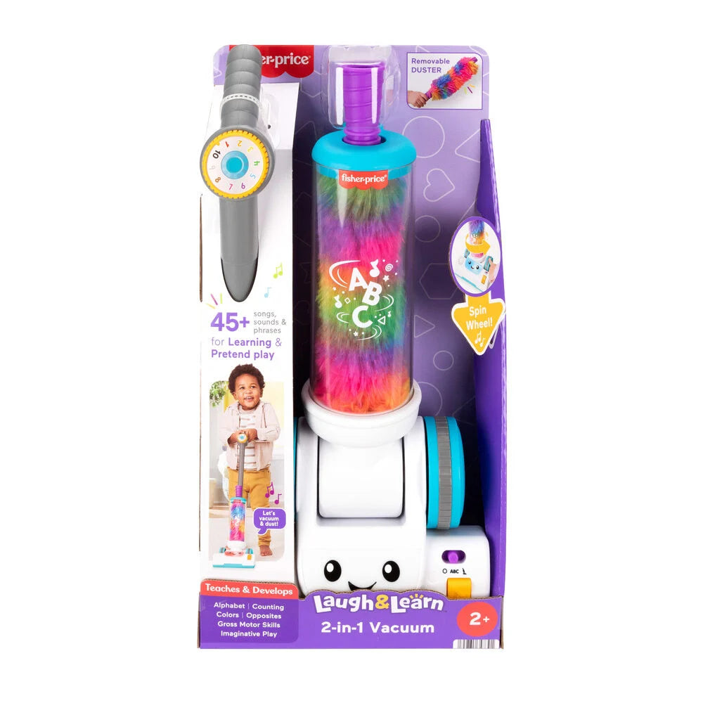 Fisher-Price Aspirador 2 en 1 Rie y Aprende
