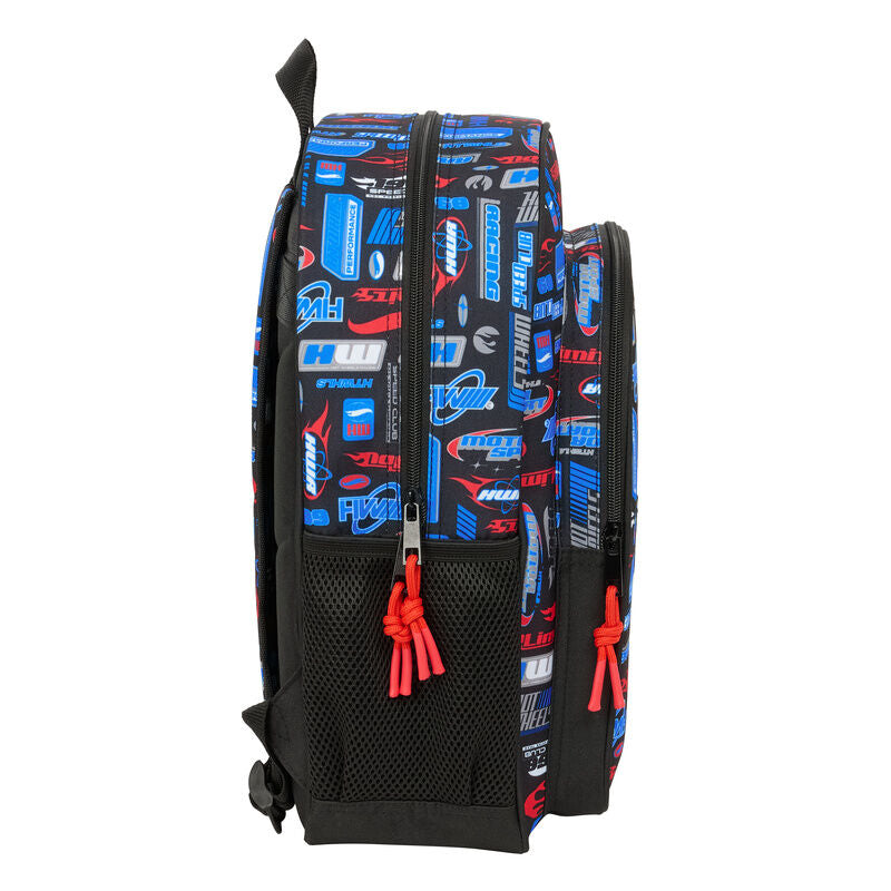 Safta Mochila Hot Wheels 38cm adaptable (imagen 3 de 6)