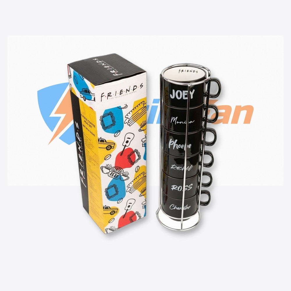 Erik Set 6 tazas Friends 150ml (imagen 6 de 6)