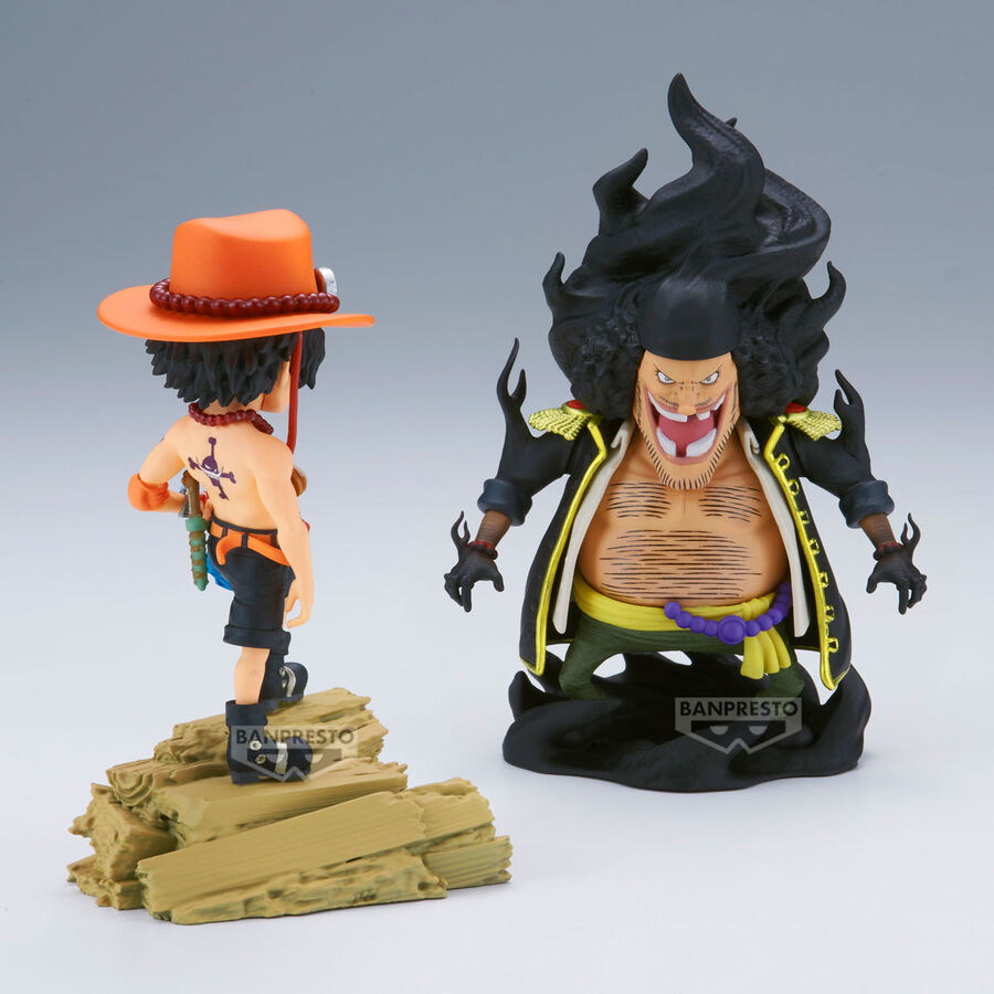 One Piece Figura Ace vs Barbanegra Log Stories Banpresto 8cm