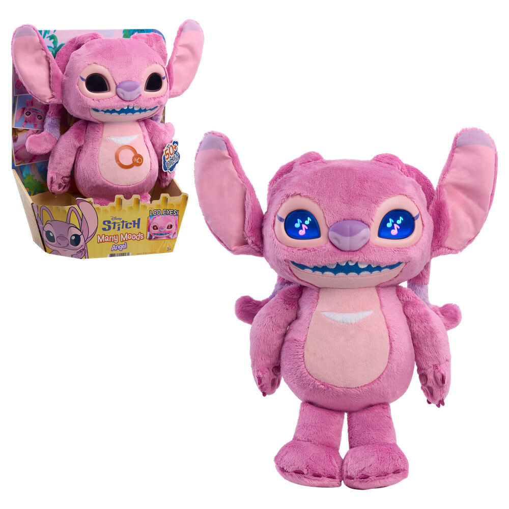 Just Play Peluche interactivo Angel Stitch Disney (imagen 3 de 10)