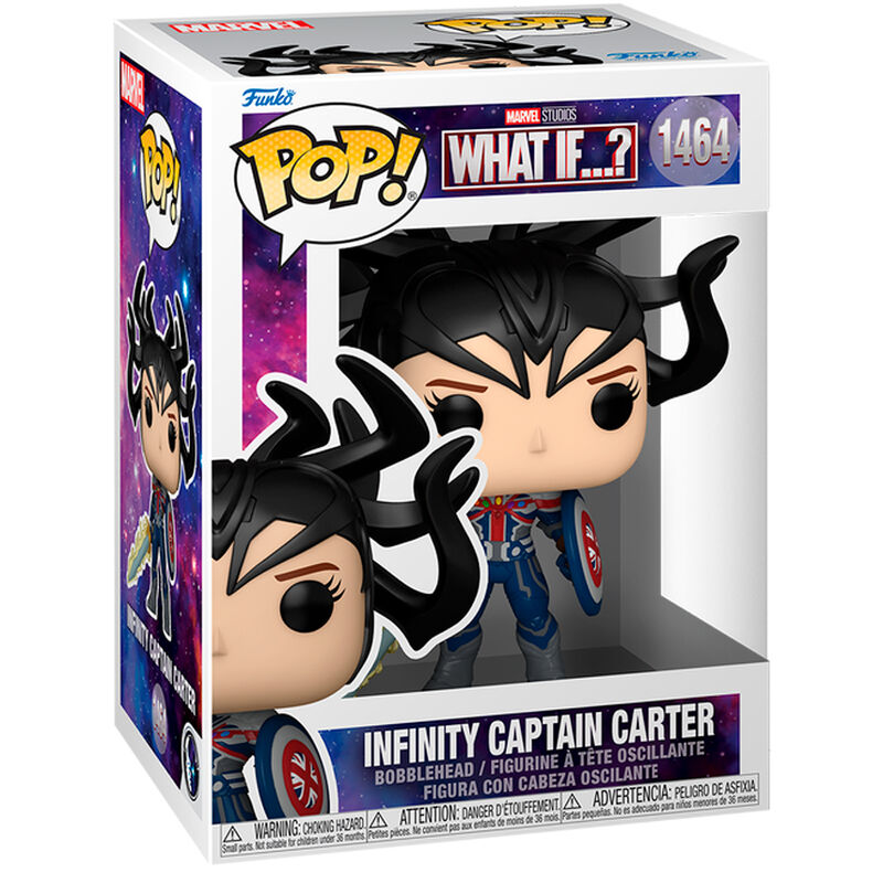 Captain Carter - Pop Vinyls | Marvel What If