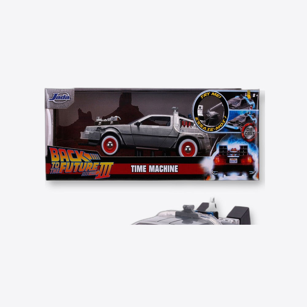 Jada Toys Coche DLorean Regreso al Futuro 3 (imagen 5 de 6)