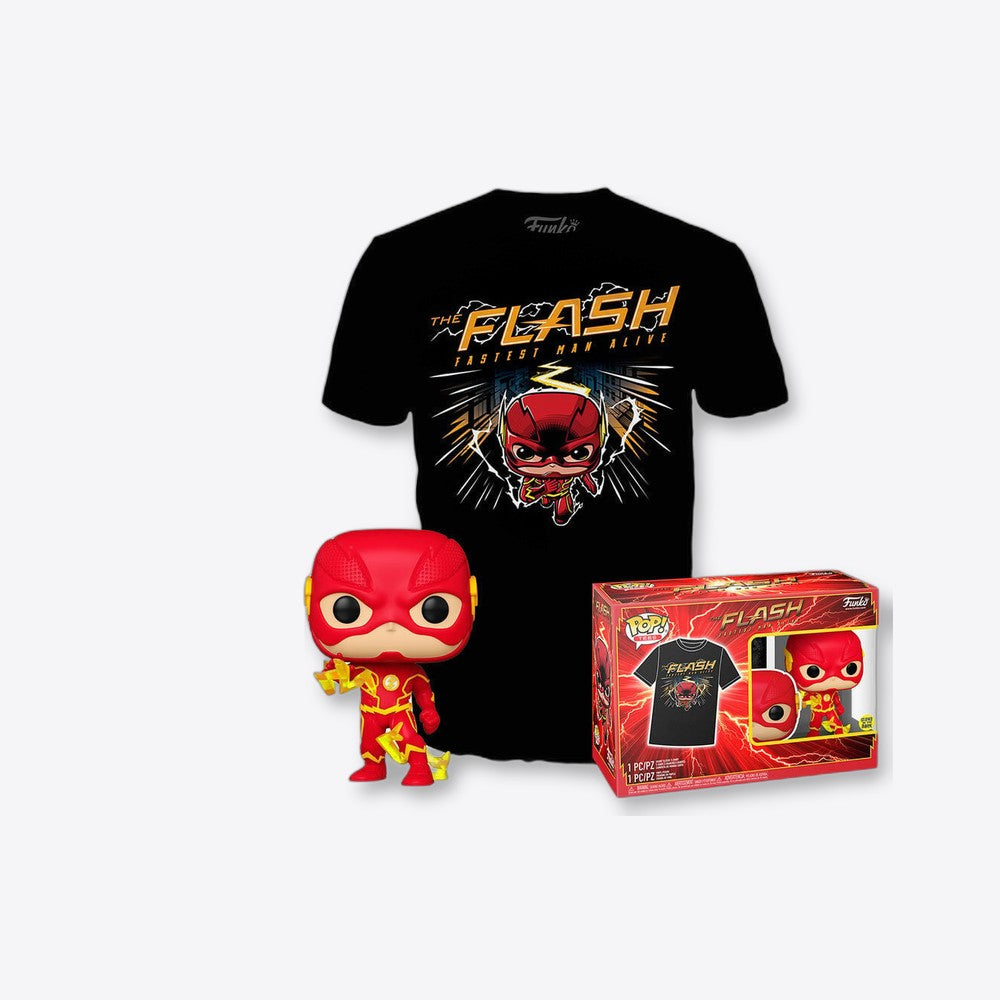 Funko Set figura POP & Tee DC Comics The Flash (imagen 4 de 6)