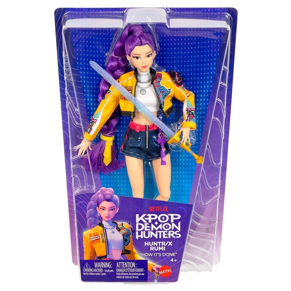 Mattel Muñeca Rumi KPop Demon Hunters (imagen 2 de 6)
