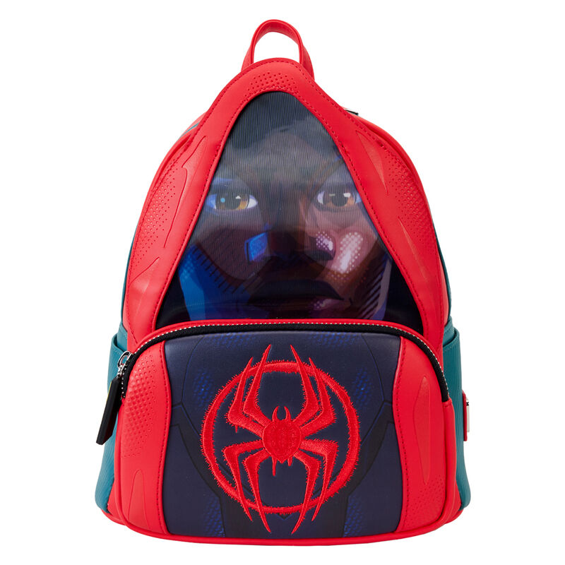 Mochila Miles Morales Spider-Verse Marvel Loungefly 26cm (imagen 2 de 8)