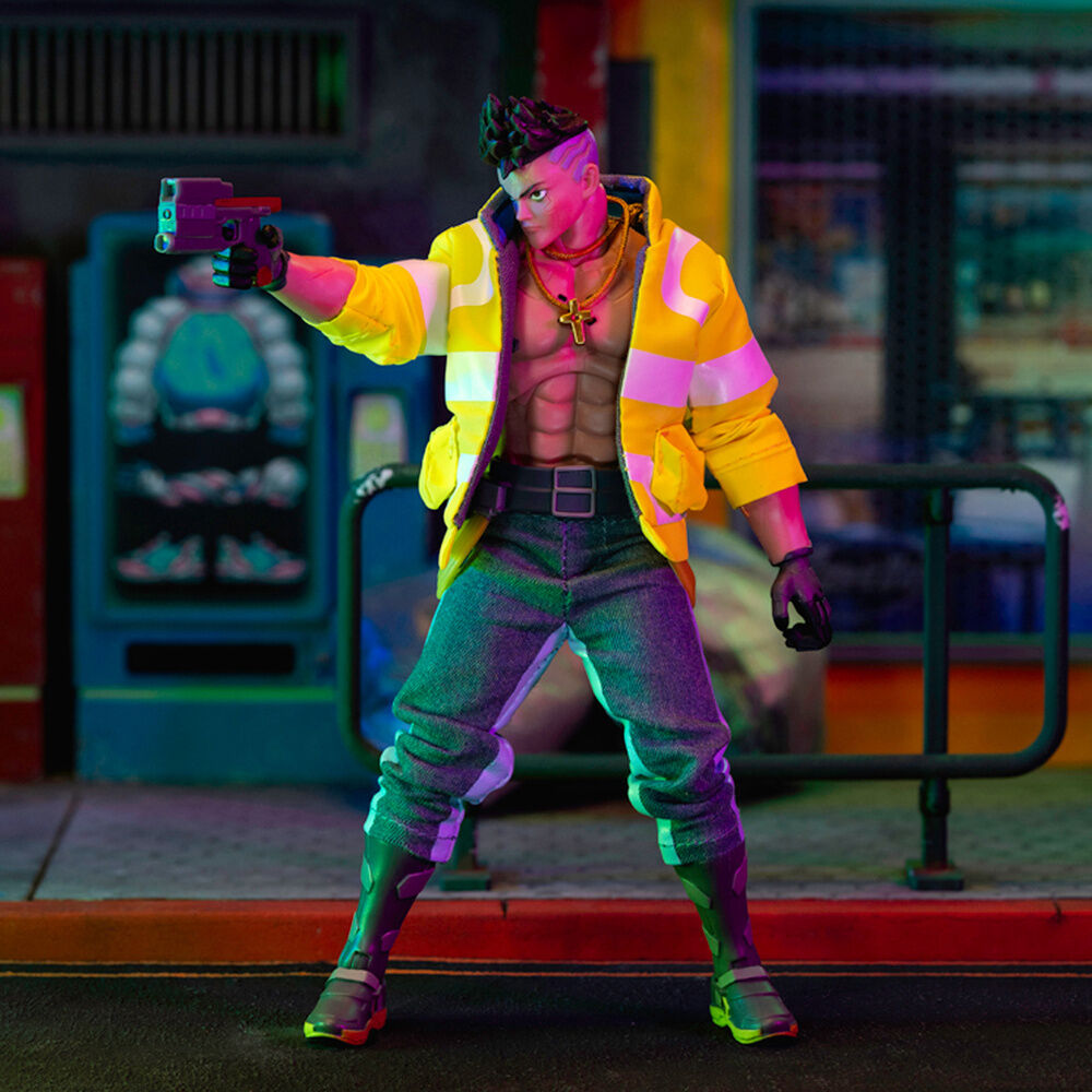 Jada Toys Figura David Cyberpunk Edgerunners 15cm (imagen 5 de 6)
