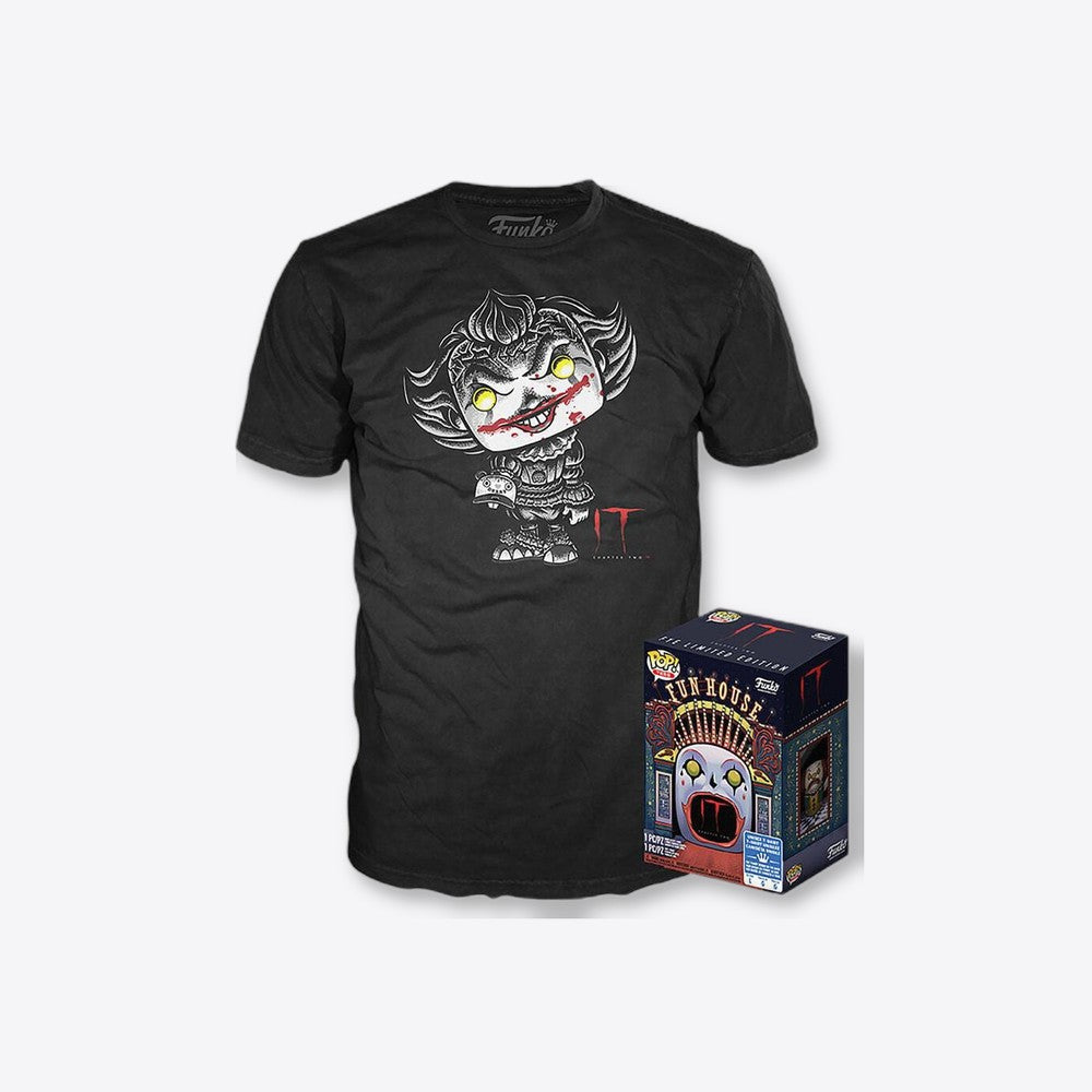 Funko Set figura POP & Tee IT 2 Pennywise Exclusive M (imagen 4 de 6)