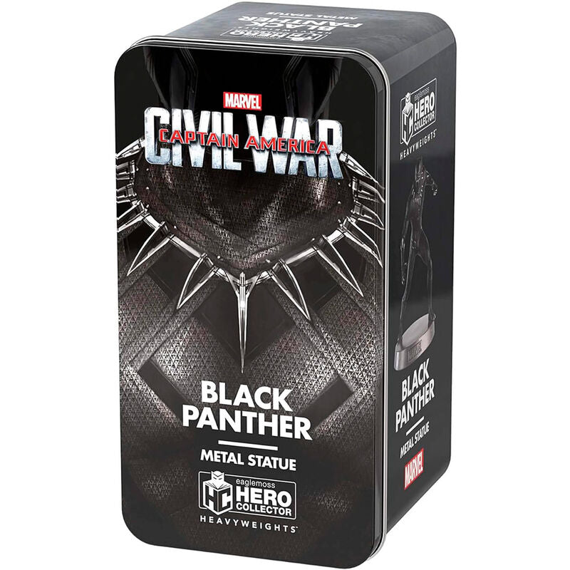 Eaglemoss Hero Collector Figura Black Panther Heavyweights Civil War Capitan America Marvel (imagen 5 de 6)