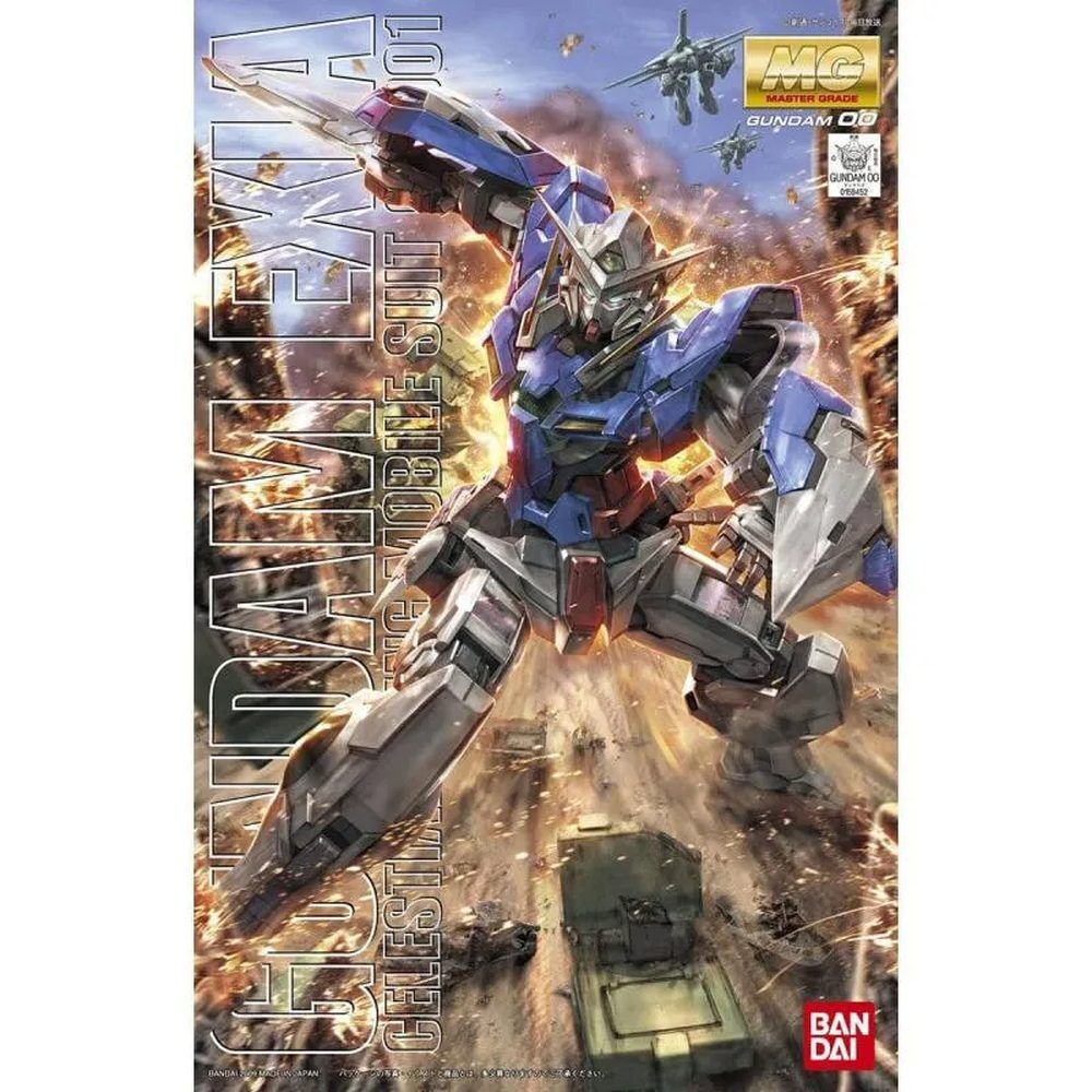 Bandai Hobby Maqueta MG 1/100 GN-001 Gundam Exia Gundam 00 (imagen 4 de 7)