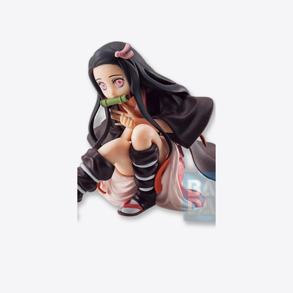 Figura bandai ichibansho demon slayer kimetsu no yaiba nezuko kamado 10 cm exclusiva (imagen 5 de 6)