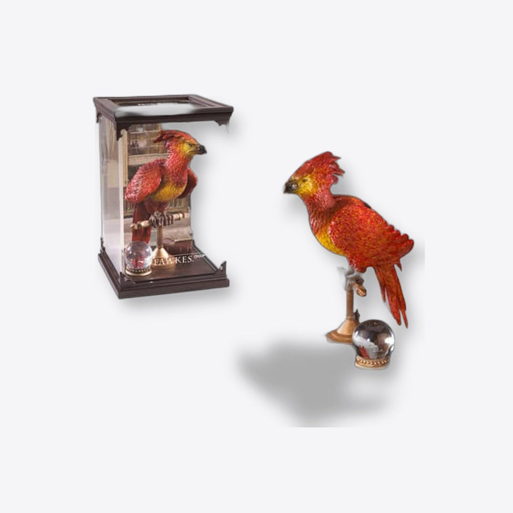 Figura the noble collection harry potter criaturas magicas fawkes fenix (imagen 2 de 6)