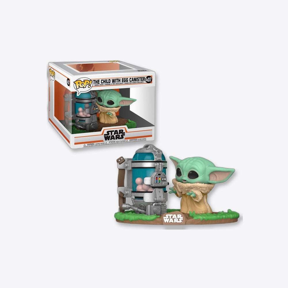 Funko Figura POP Star Wars The Mandalorian Child with Canister (imagen 4 de 6)