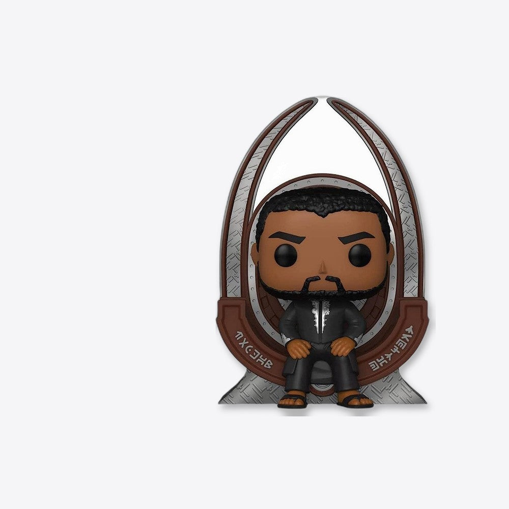 Funko pop black panther t´challa on throne (1113) dlx exclusivo (imagen 4 de 6)