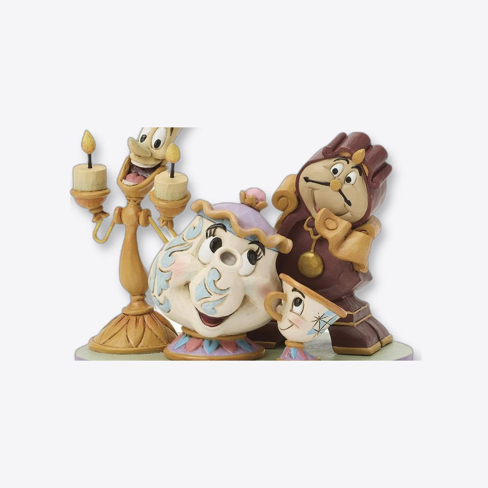 Figura enesco lumiere - la senora pott - chip y cogsworth (imagen 5 de 6)