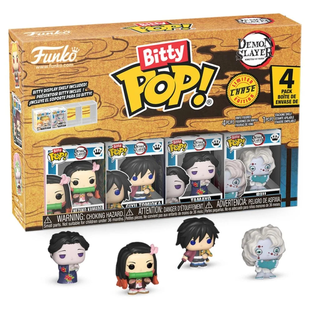 Demon Slayer Blister 4 Bitty POP Nezuko y amigos Funko