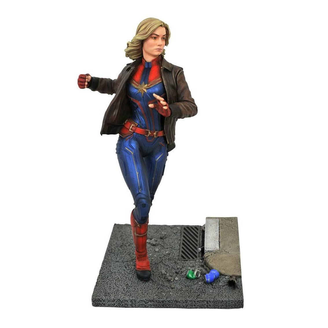Diamond Select Toys Figura diamond collection marvel capitana marvel estatua resina 28 cm movie premier collection