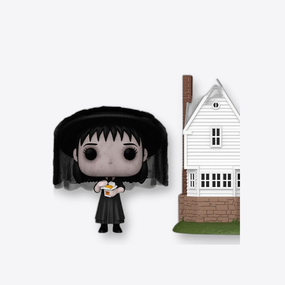 Funko Figura POP Town Beetlejuice Lydia Deetz with Maitland House (imagen 4 de 6)