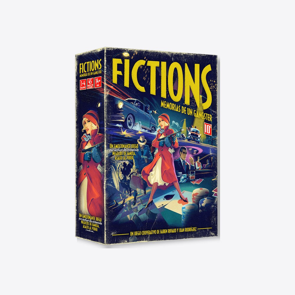 Asmodee Juego de mesa fictions: memorias de un gangster (imagen 2 de 6)