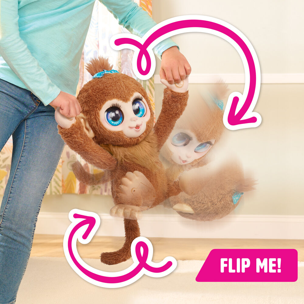 Just Play Peluche interactivo Mono Peanut jugueton FurReal (imagen 4 de 5)