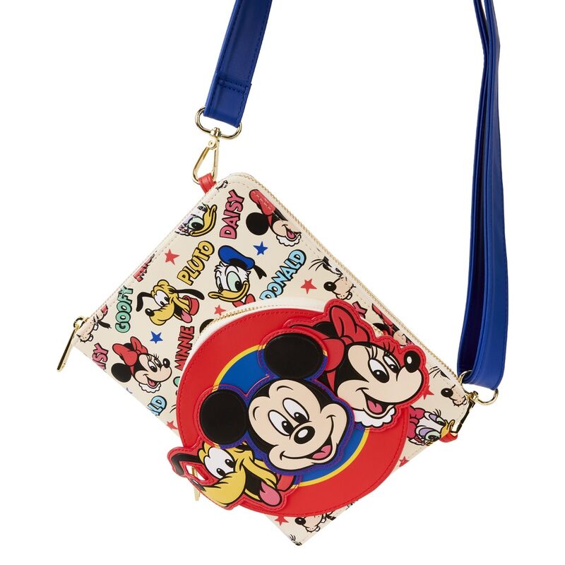 Cuaderno bolso Mickey and Friends Classic Disney Loungefly (imagen 3 de 5)