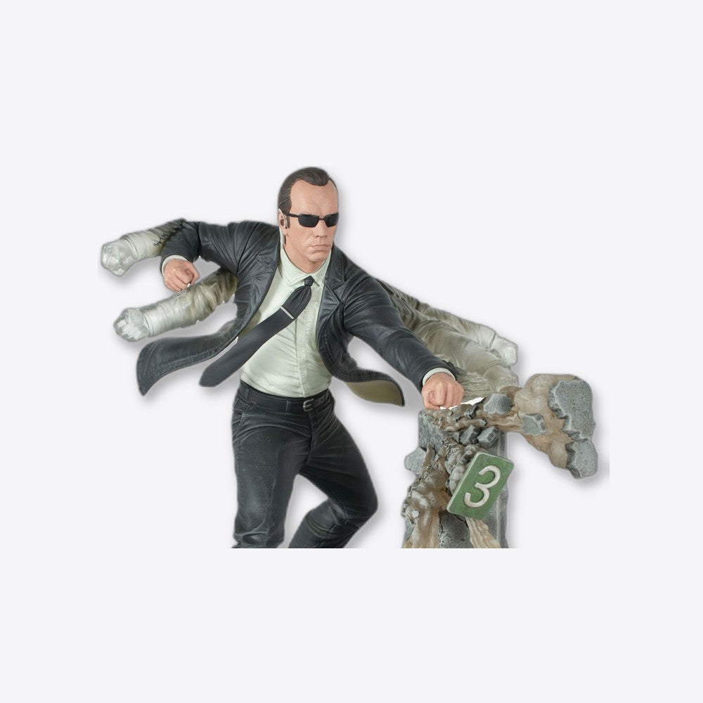 Diamond Select Toys Figura diamond collection the matrix gallery agent smith (imagen 3 de 6)
