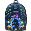 Lf Mochila Disney Alice In Wonderland Floral Glow Collection Loungefly 26cm