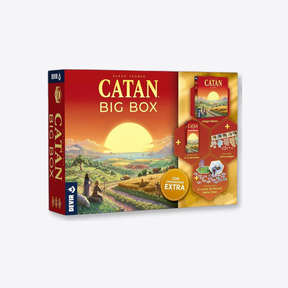 Juego de mesa devir catan big box pegi 10 (imagen 2 de 6)
