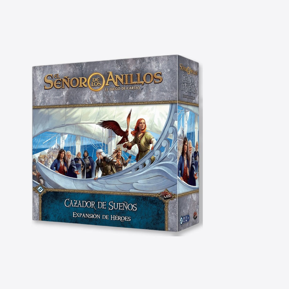 Asmodee Juego de mesa el señor de los anillos juego de cartas expansion cazador de sueños expansion de heroes (imagen 6 de 6)
