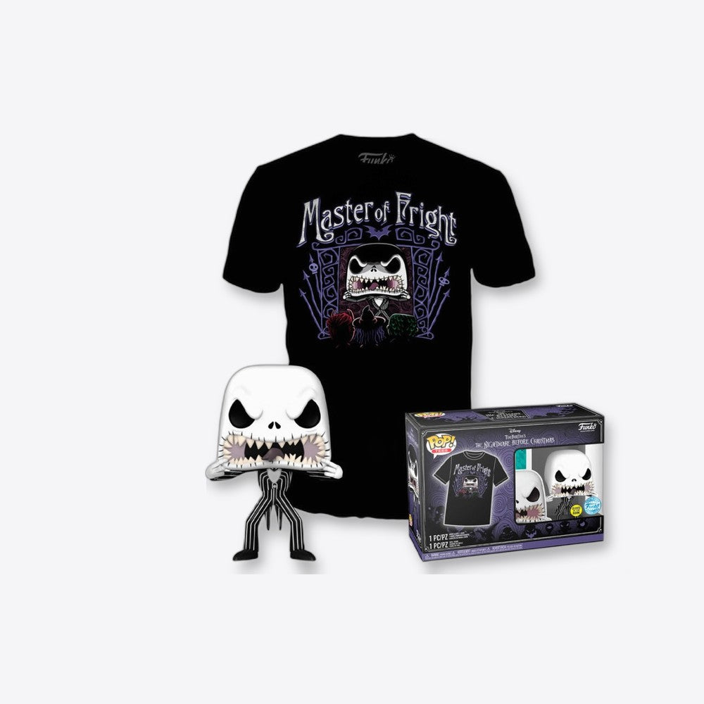Funko Set figura POP & Tee Disney Pesadilla Antes de Navidad Jack Skellington Exclusive (imagen 4 de 6)