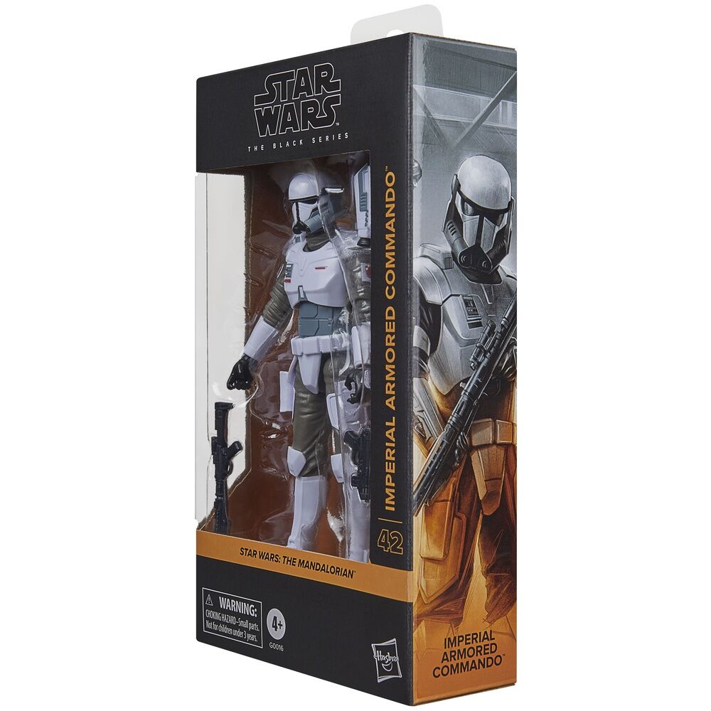 Hasbro Figura Imperial Armored Commando The Mandalorian Star Wars 15cm (imagen 5 de 10)