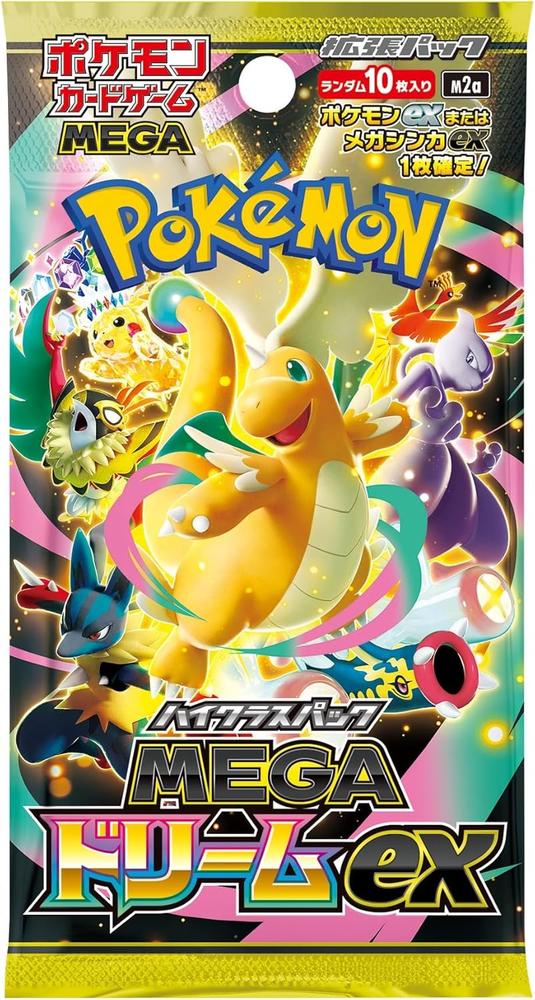 Pokemon tcg mega dream ex caja de 10 sobres japonés