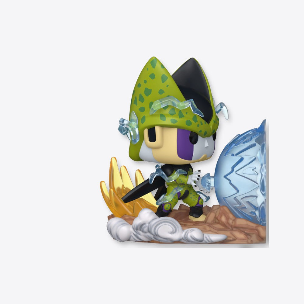 Funko Figura POP Deluxe Dragon Ball Z Perfect Cell (imagen 5 de 6)