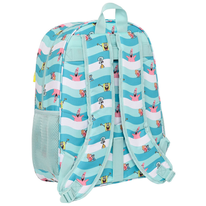 Safta Mochila Stay Positive Bob Esponja 42cm (imagen 2 de 6)