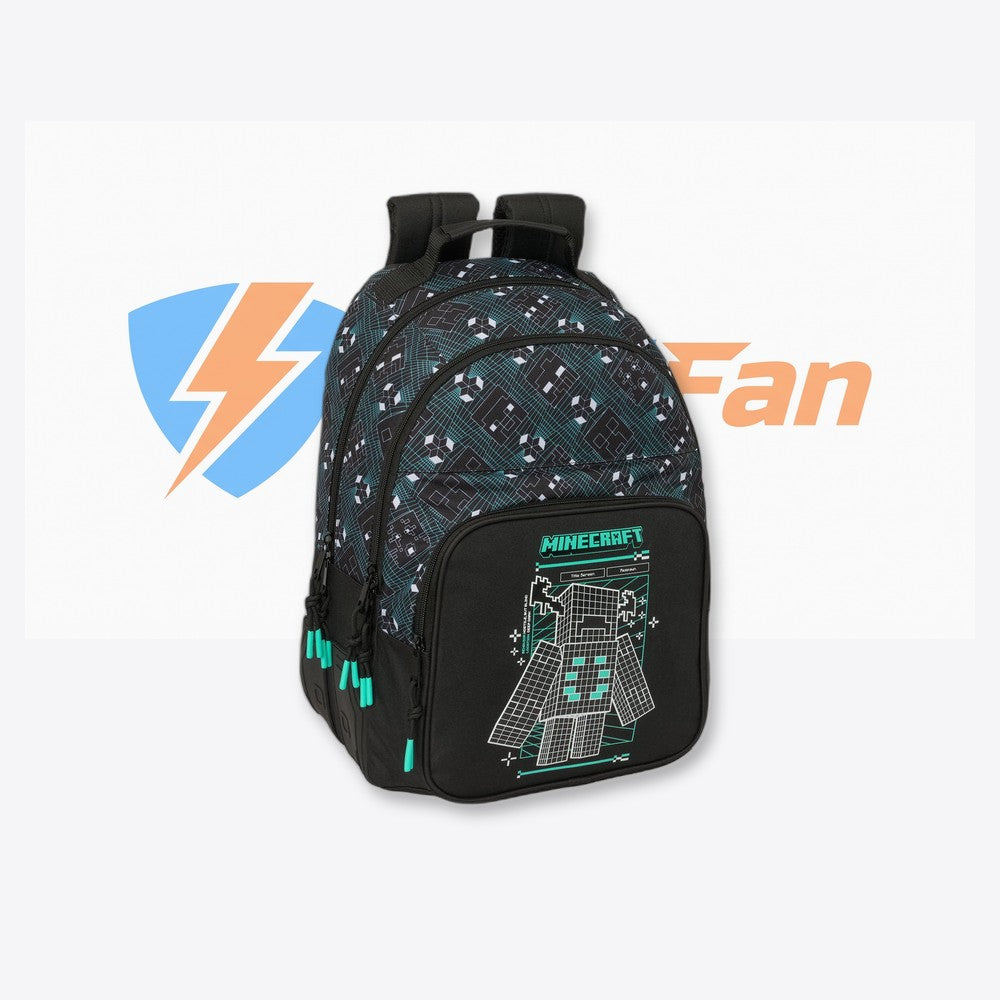 Safta Mochila Screen Minecraft 42cm adaptable (imagen 4 de 6)
