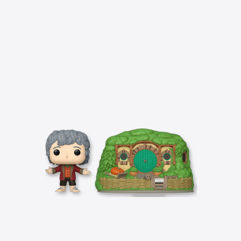 Funko Figura POP Town El Señor de los Anillos Bilbo Baggins with Bag-End (imagen 5 de 6)