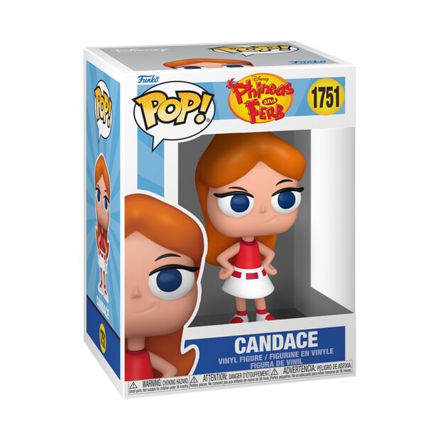 Disney Phineas y Ferb Figura POP Candace Funko Coleccionable