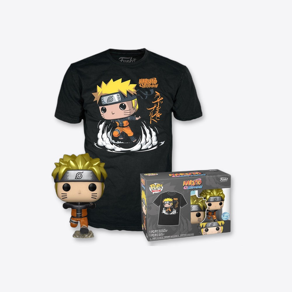 Funko Set figura POP & Tee Naruto Shippuden Exclusive (imagen 6 de 6)