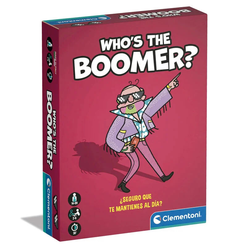 Juego de Cartas Who's The Boomer Edición Española Goliath