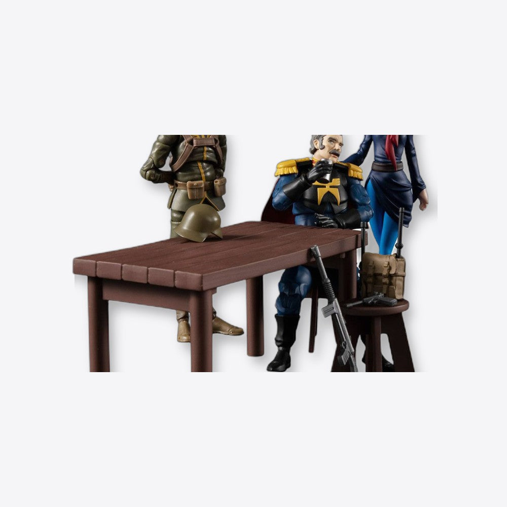 Figuras megahouse g.m.g mobile suit gundam principality of zeon team ramba ral set (imagen 5 de 6)