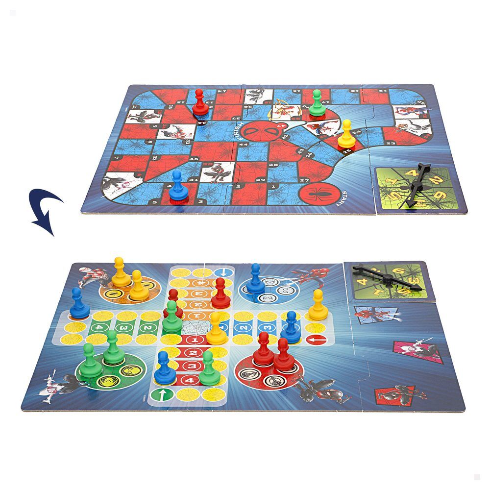 Marvel Juego de Mesa Spiderman Parchís y Oca Oficial