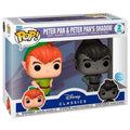 Funko Blister 2 figuras POP Disney Peter Pan - Peter Pan & Peter Pans Shadow Exclusive