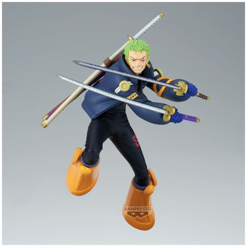 Banpresto Figura Roronoa Zoro Battle Record Collection One Piece 16cm (imagen 2 de 6)